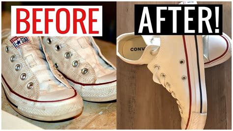 how to clean converses fast.